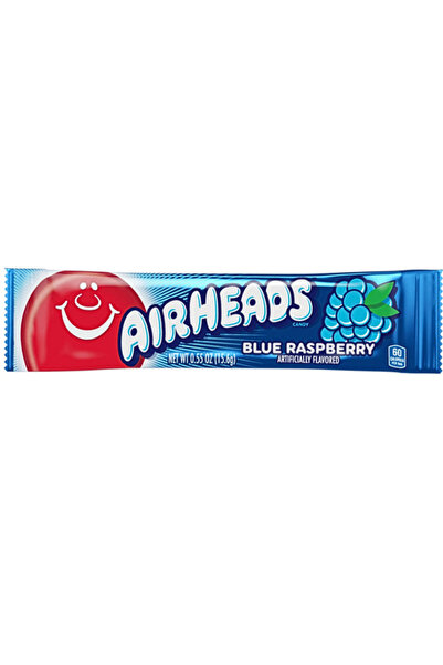 airhead Airheads Blue Raspberry - caramea cu gust de zmeură albastră 15.6g