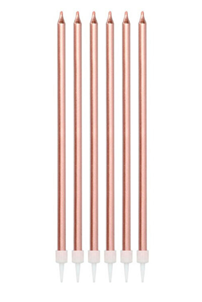 Le Mabelle Rose 6 Tall Candle