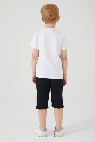 Batman Bat Wings White Boy Capri Suit