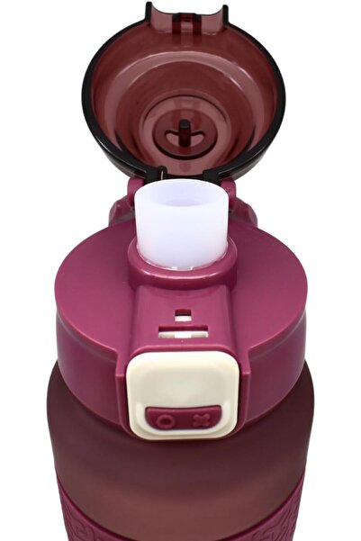 Twisoo Sports Water Bottle - Leak Proof, BPA Free, Hygienic Tritan Plastic and Silicone, For Outdoor