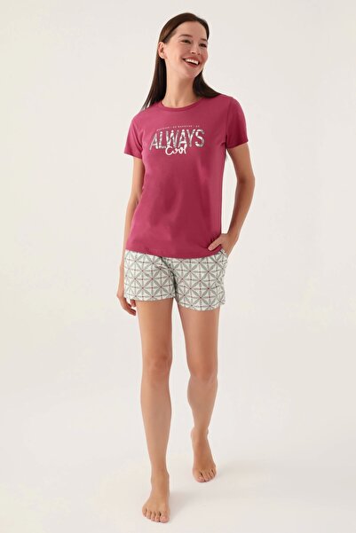 Arnetta Always Purple Women's Shorts Set