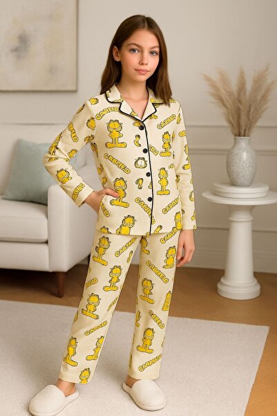 MAXI DRY Lány pizsama szett, Garfield Printed, 3-14 éves korig