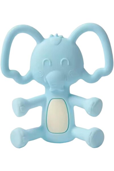 Twisoo عضاضة فيل للأطفال - لعبة تسنين من السيليكون الآمن غذائيًا، خالية من ما...