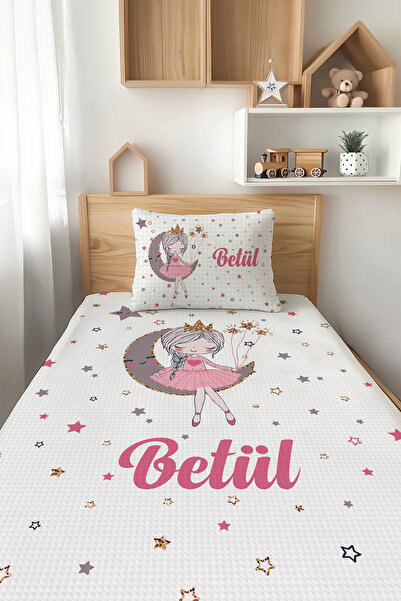 Şen Dekorasyon İsimli Aykız 4 Mevsim Çocuk Pike Takımı