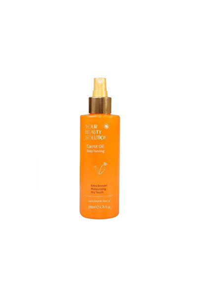 Your Beauty Solution Bronlaştırıcı Havuç Yağı 200Ml