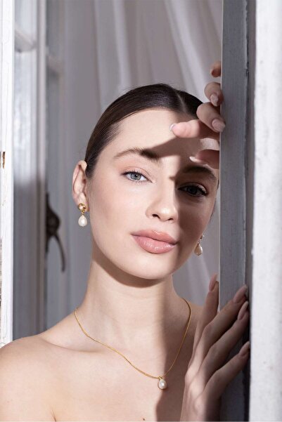 Ecru Atelier Serena İnci Küpe