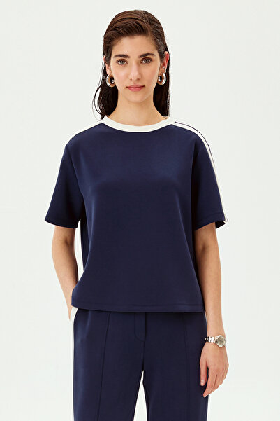 Allyco Crew Neck Modal Blended Comfortable Fit Knitted T-Shirt