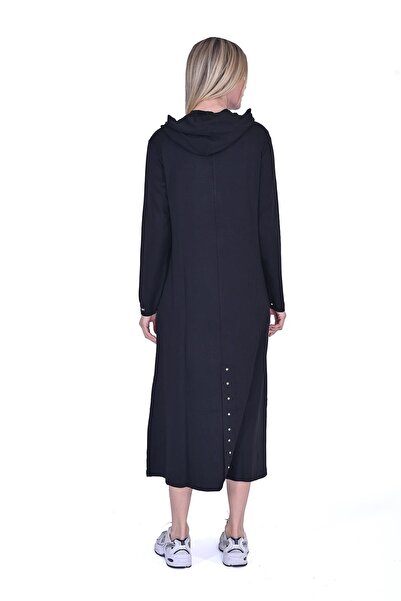 Invee Stone Sweatshirt Cap Black