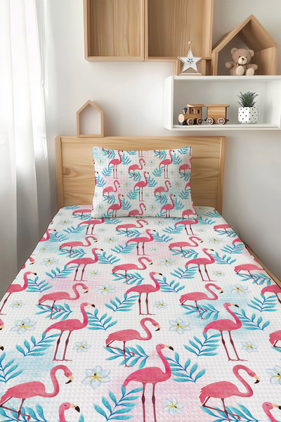 Şen Dekorasyon Šareni flamingosi 4 godišnja doba za decu Pike set