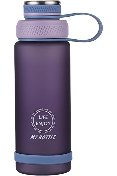 Twisoo 800ml Plastic Water Bottle - Tritan, Leak Proof, Large Capacity, BPA Free, Ideal for Office,