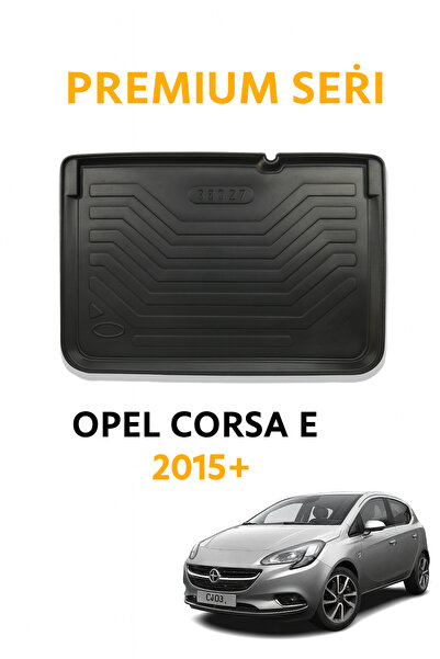 Black Gold Opel Corsa E Bagaj Havuzu 2015+ 3D Bagaj Havuzu Premium