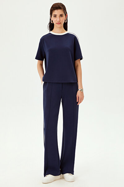 Allyco Crew Neck Modal Blended Comfortable Fit Knitted T-Shirt