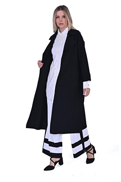 Invee Tweed Cap Black