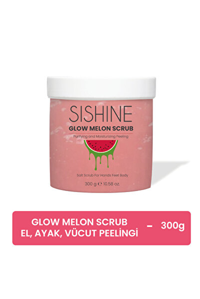 Sis Shine Cosmetic Karpuzlu Arındırıcı El, Ayak Ve Vücut Peelingi - Glow Melo...