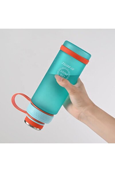 Twisoo 800ml Plastic Water Bottle - Tritan, Leak Proof, Large Capacity, BPA Free, Ideal for Office,