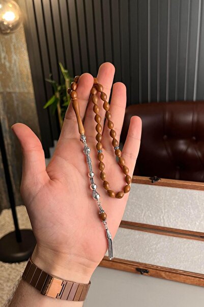 dergah tesbih مسبحة صلاة بتصميم فضي خاص للآباء