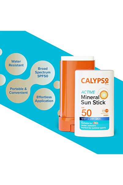Calypso SPF50 Mineralli Güneş Stick 15gr