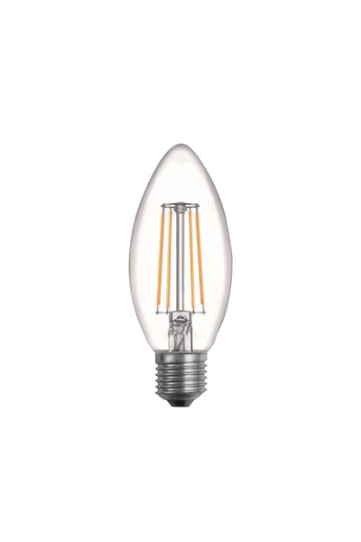 ORBUS B36 4W LED Filament Mum Ampul – Sarı Işık, E27, 400Lm