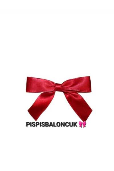 PISPISBALONCUK 15'li Fiyonk Kurdele Seti kırmızı kurdele – Renkli ve Şık