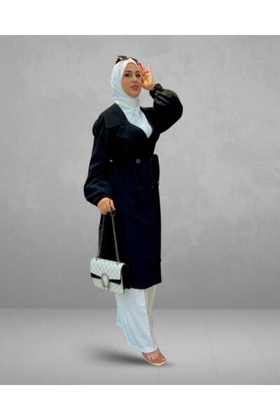Tebrikler tekstil Women's Summer Trench Coat Model G3109