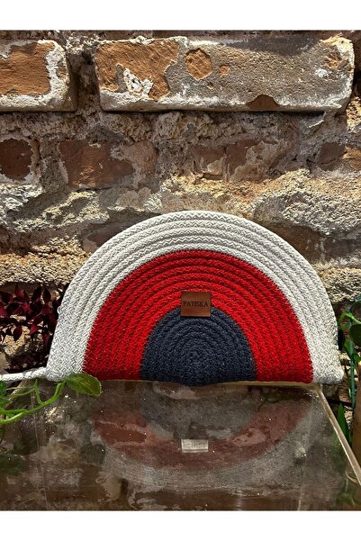 Patiska Tasarım Jute Straw Look Handbag