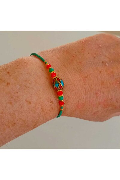 shop Otantik Nepal Taşı Mardin Şans Bilekliği 4 Farklı Renk Seçeneği