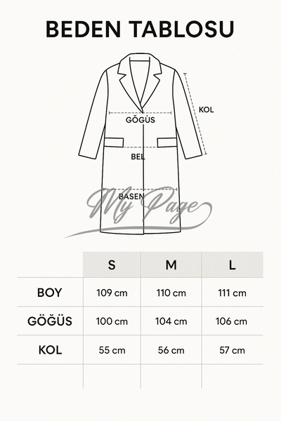 FERZOLAİO Premium Modern Stone Cashmere Coat