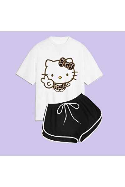 Elvino Set de tricou cu pantaloni scurți Pinterest dublu imprimat Disneyland