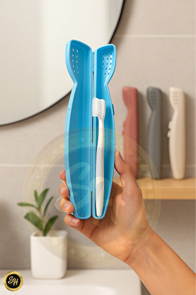 Snow Homs Θήκη οδοντόβουρτσας Δοχείο αποθήκευσης Υγιεινή χρήση για ταξίδια κα...