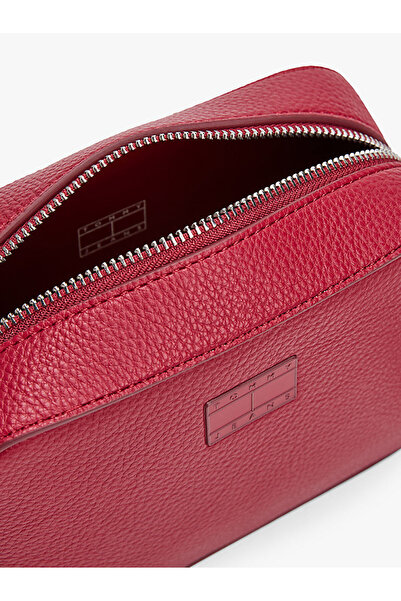 Tommy Hilfiger Kadın Kırmızı Çapraz Askılı Çanta