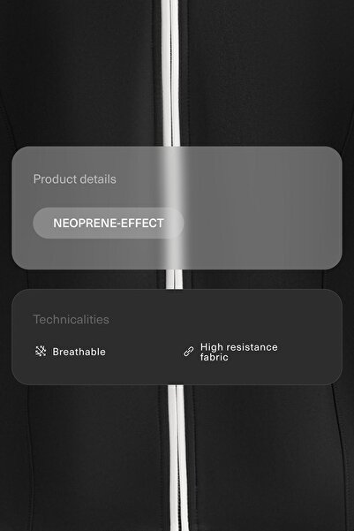 Oysho Korse kesim neopren görünümlü ceket