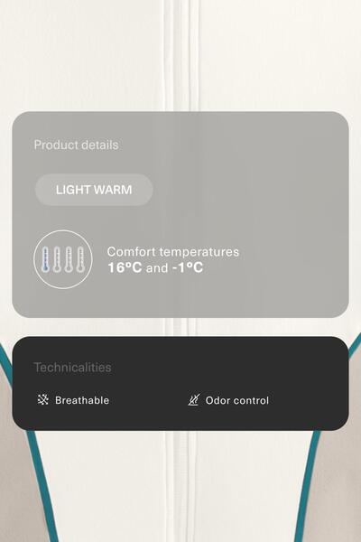 Oysho Light warm technical jacket