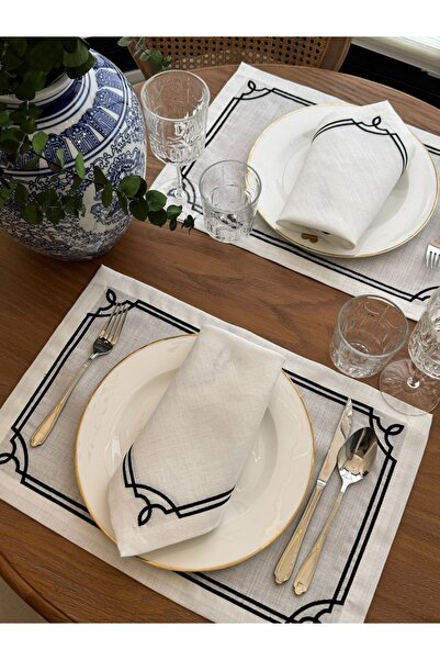 busrasdesign Lux Group Alice American Service 2-piece Black