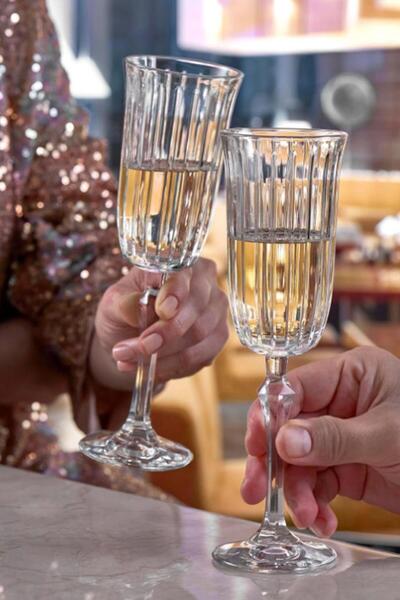 Paşabahçe 440300 Joy Champagne Glass 175Cc Set of 4 Original. It Is Boxed.