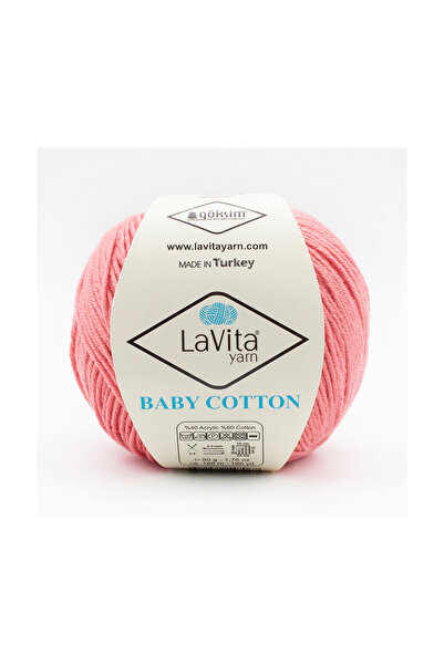 LaVita Yarn Βρεφικό βαμβακερό Amigurumi και πλεκτό νήμα 40% ακρυλικό 60% βαμβ...