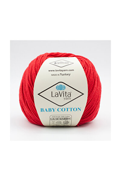 LaVita Yarn Bumbac pentru copii Amigurumi și ață de tricotat manual 40% acril...