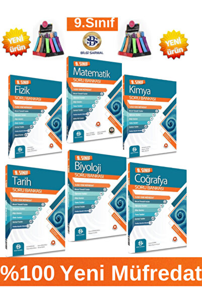 Bilgi Sarmal Yayınları Güncel 2025 9.Sınıf Matematik-Fizik-Kimya-Biyoloji-Tar...