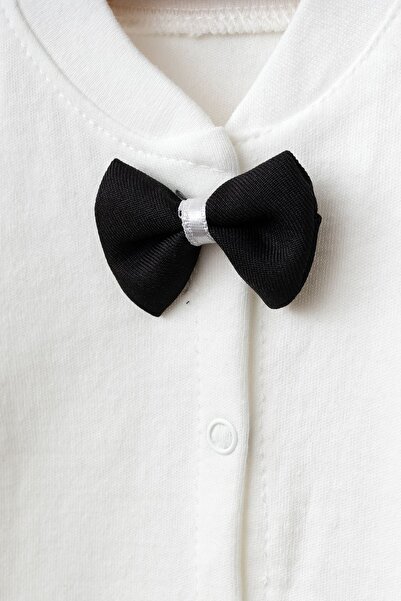 Generic Brand Harry&millie Pom-Pom Baby Boy Newborn Mevlid Outfit Tuxedo Black Jacket Baby Gift