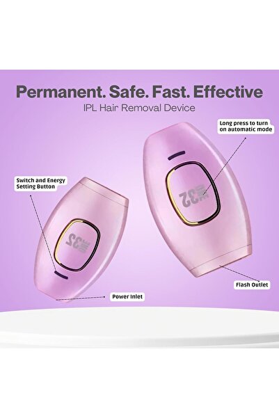 Generisch ONE 32 IPL hair removal with ice, painless and long-lasting, safe for the entire body and face