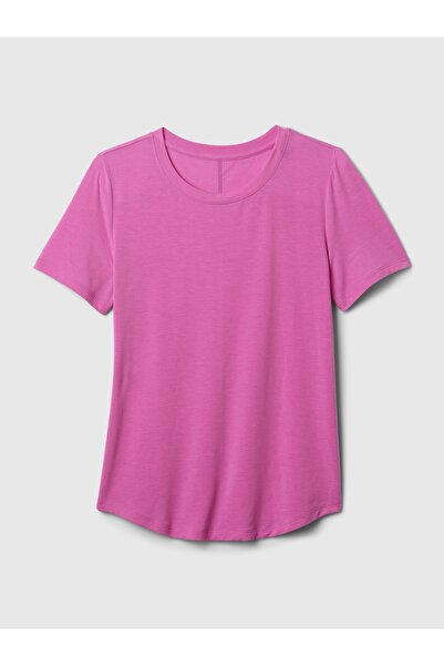 GAP Kadın Pembe GapFit Breathe T-Shirt