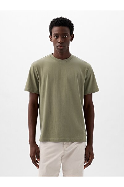 GAP Erkek Haki Original T-Shirt