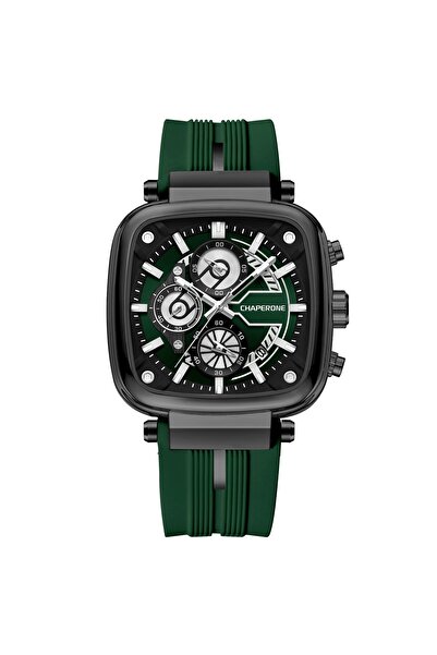 Reward Chaperone Men Wrist Watch Waterproof Silicone Cord Wristband Gift