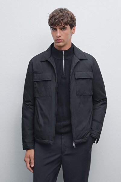 Massimo Dutti Lightweight water repellent jacket