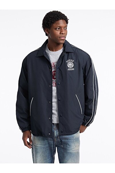 Guess Ανδρικό τζιν μπουφάν Navy Blue M5YL20WHF02-A71W