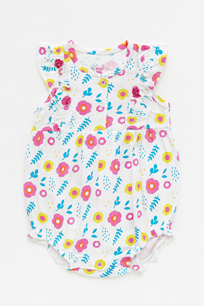 For My Baby Baby Girl Bodysuit with Sleeve Pattern