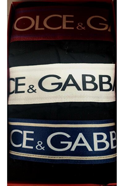 Dolce&Gabbana Dolce & Gabbana Logo Tape Boxers 3-Pack XL