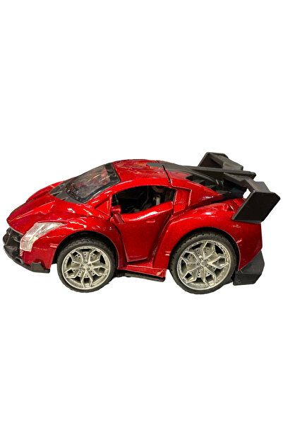 JPT Macheta metal Lamborghini mini visiniu cu lumini si sunete