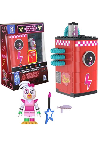 Phat Mojo Phatmojo FNAF Buildable Chica Figure CS1303 – Five Nights at Freddy’s, Ages 6+