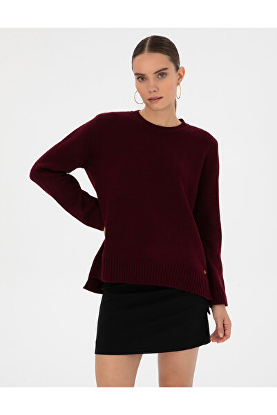Pierre Cardin Vişne Comfort Fit Kazak 50316310-VR223