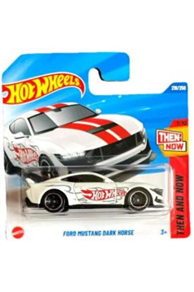 HOT WHEELS Tekli Arabalar Ford Mustang Dark Horse JBB34 (Then And Now)